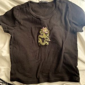 Brandy Melville Dragon Croptop
